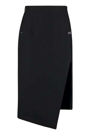 Front slit skirt-0